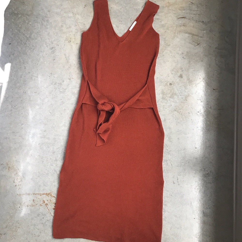 2/$12 3/$15 Zara Burnt Orange Knit Dress